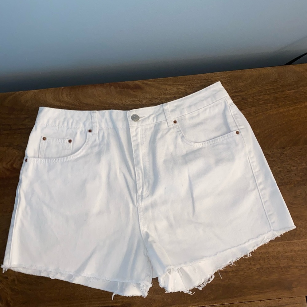 TopShop Moto Mom High Rise Shorts